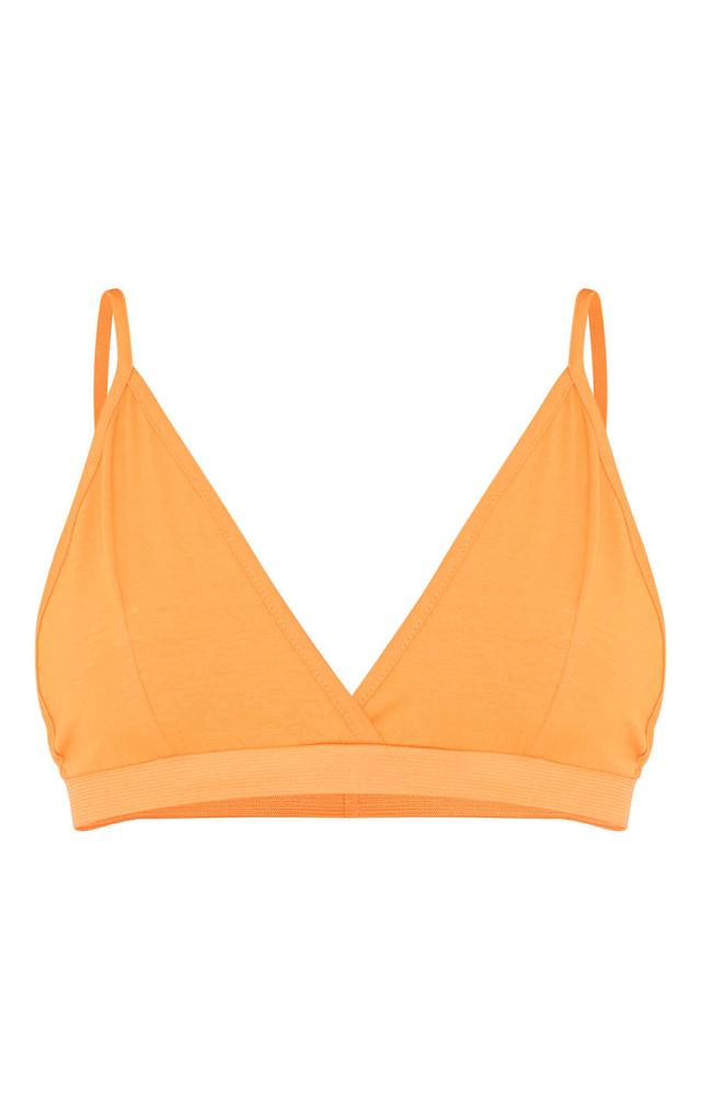 Orange Cotton Bralet Product Image