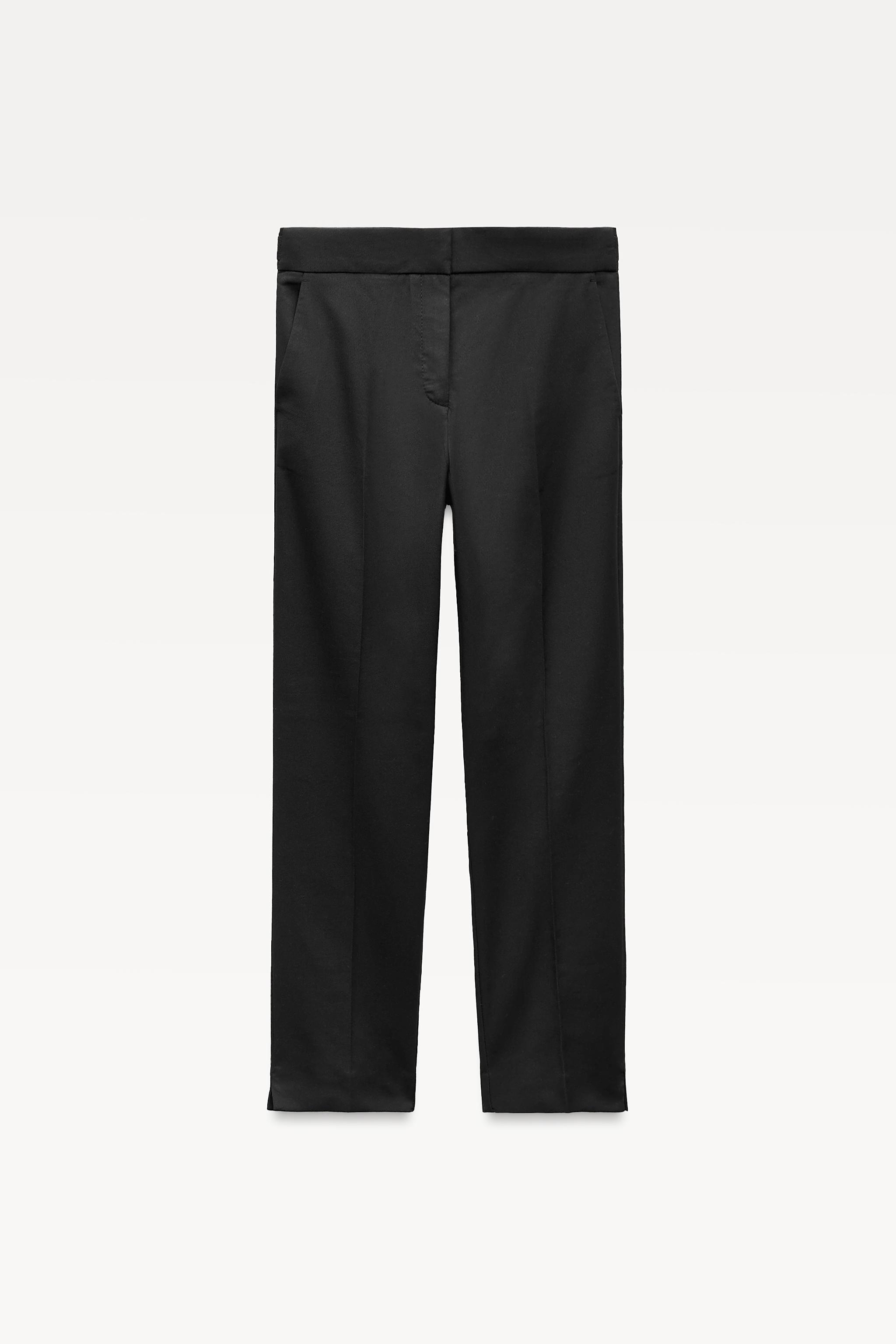 SOFT ANKLE-LENGTH PANTS Product Image