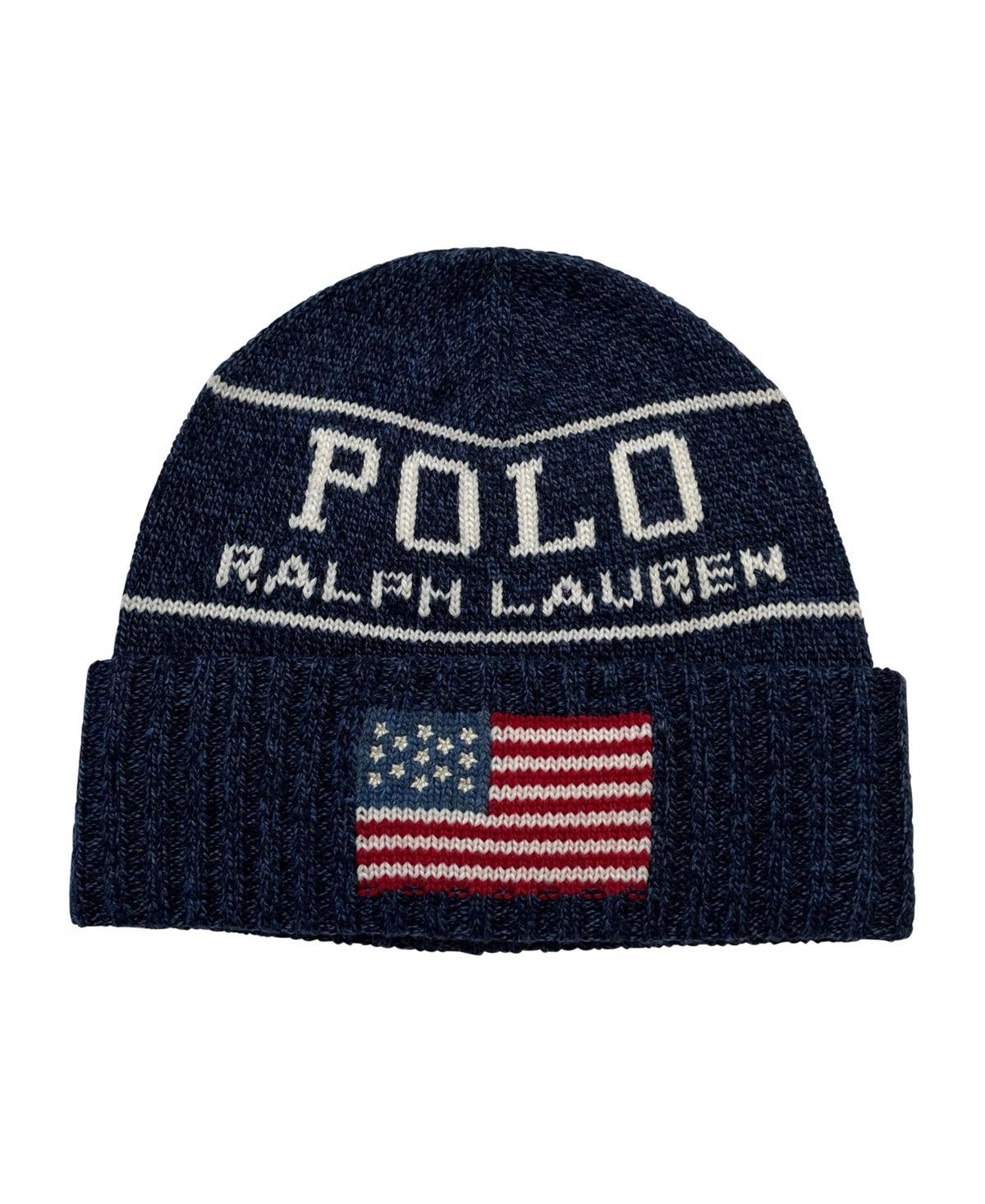 Polo Ralph Lauren Mens Bold Flag Beanie Product Image