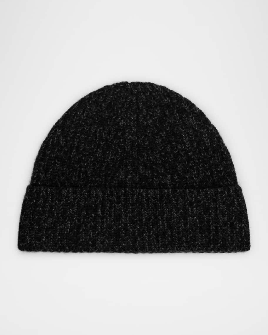 Men's Cashmere Rib Beanie Hat product image