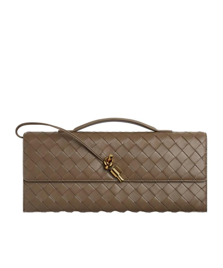 BOTTEGA VENETA Andiamo Clutch In Brown product image