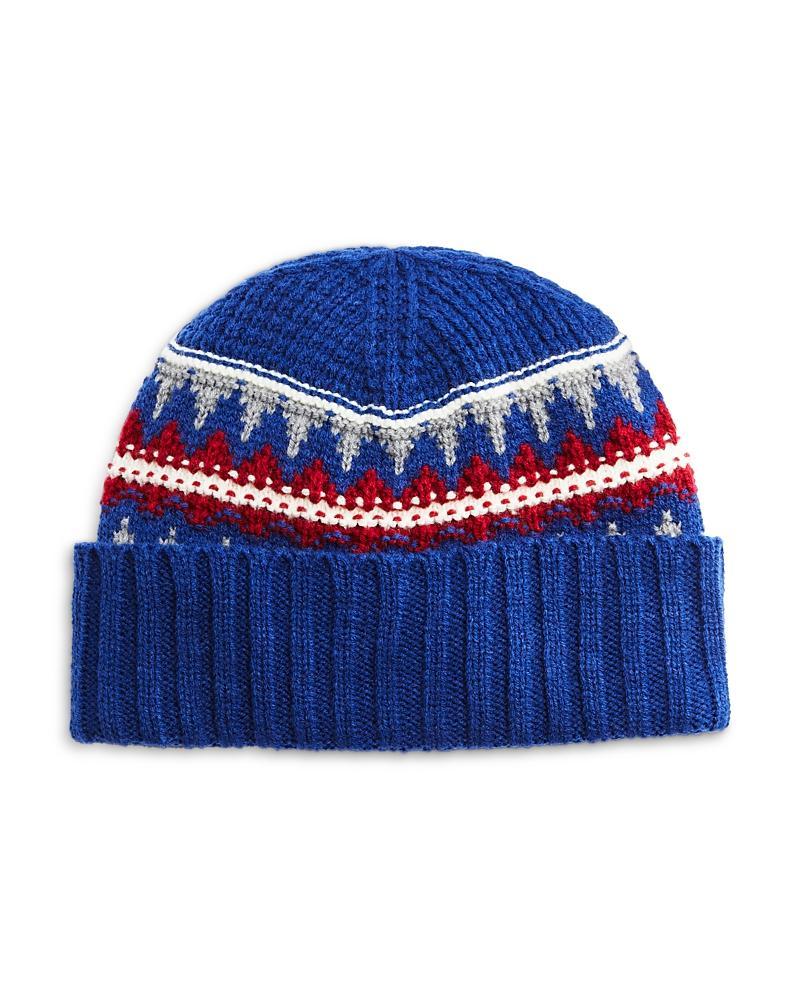 The Mens Store at Bloomingdales Fair Isle Knit Cuff Hat - Exclusive Product Image