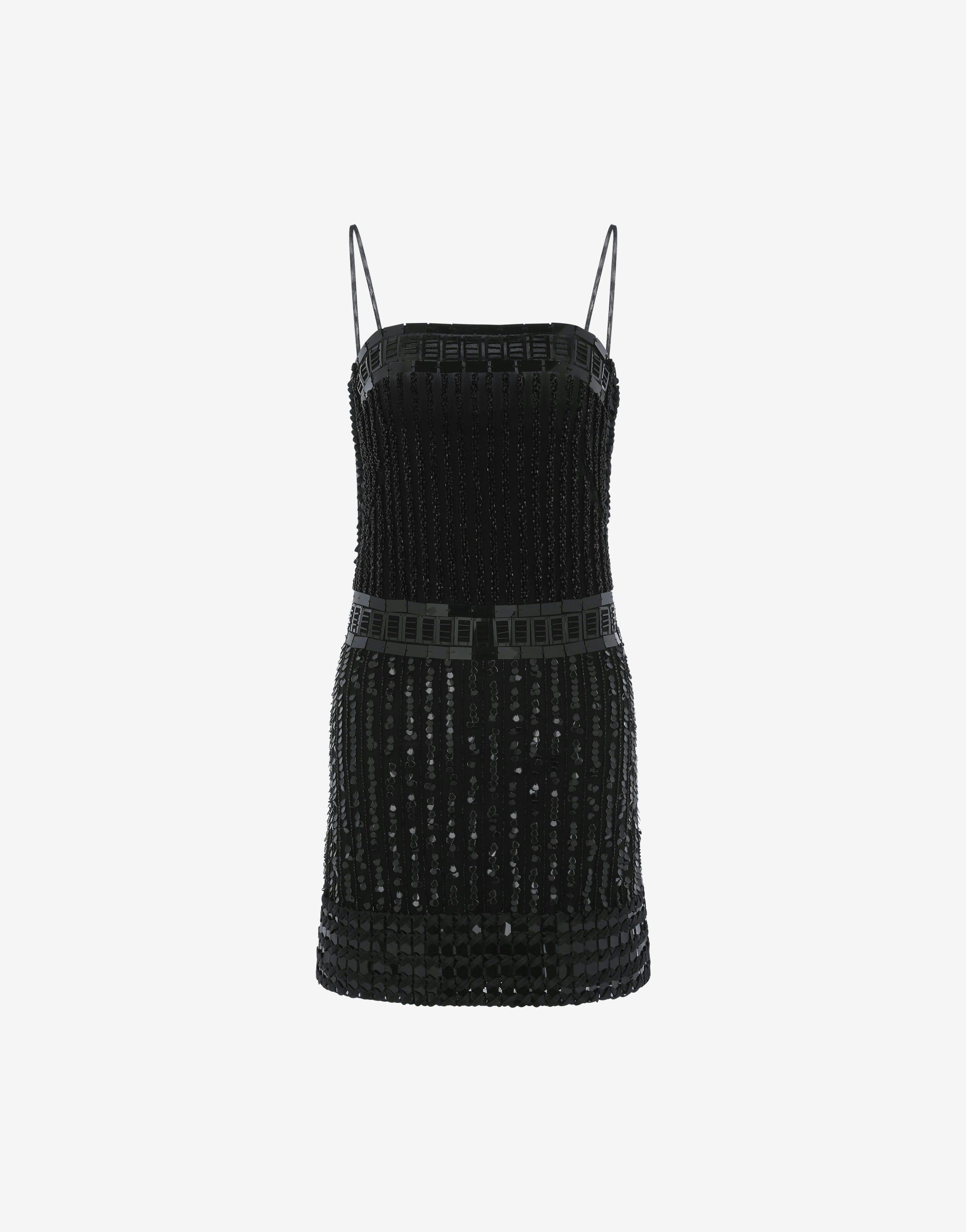 Tulle minidress with sequins Product Image