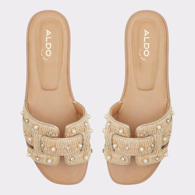 Elenaa Beige Combo Women's Flats | ALDO US Product Image