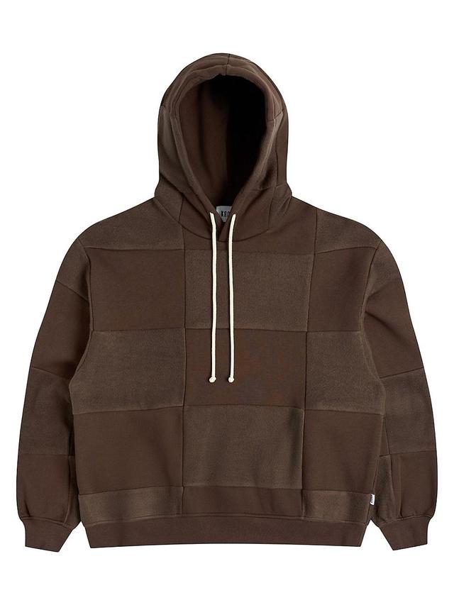 Mens Quilted Hoodie Product Image