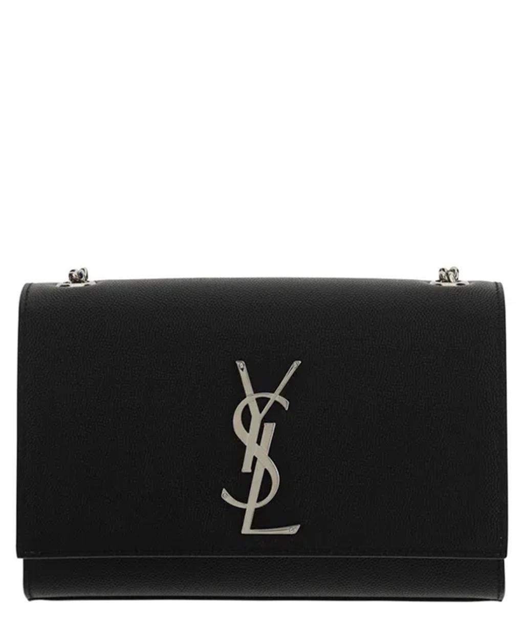 SAINT LAURENT Kate Small Leather Shoulder Bag In Black Product Image