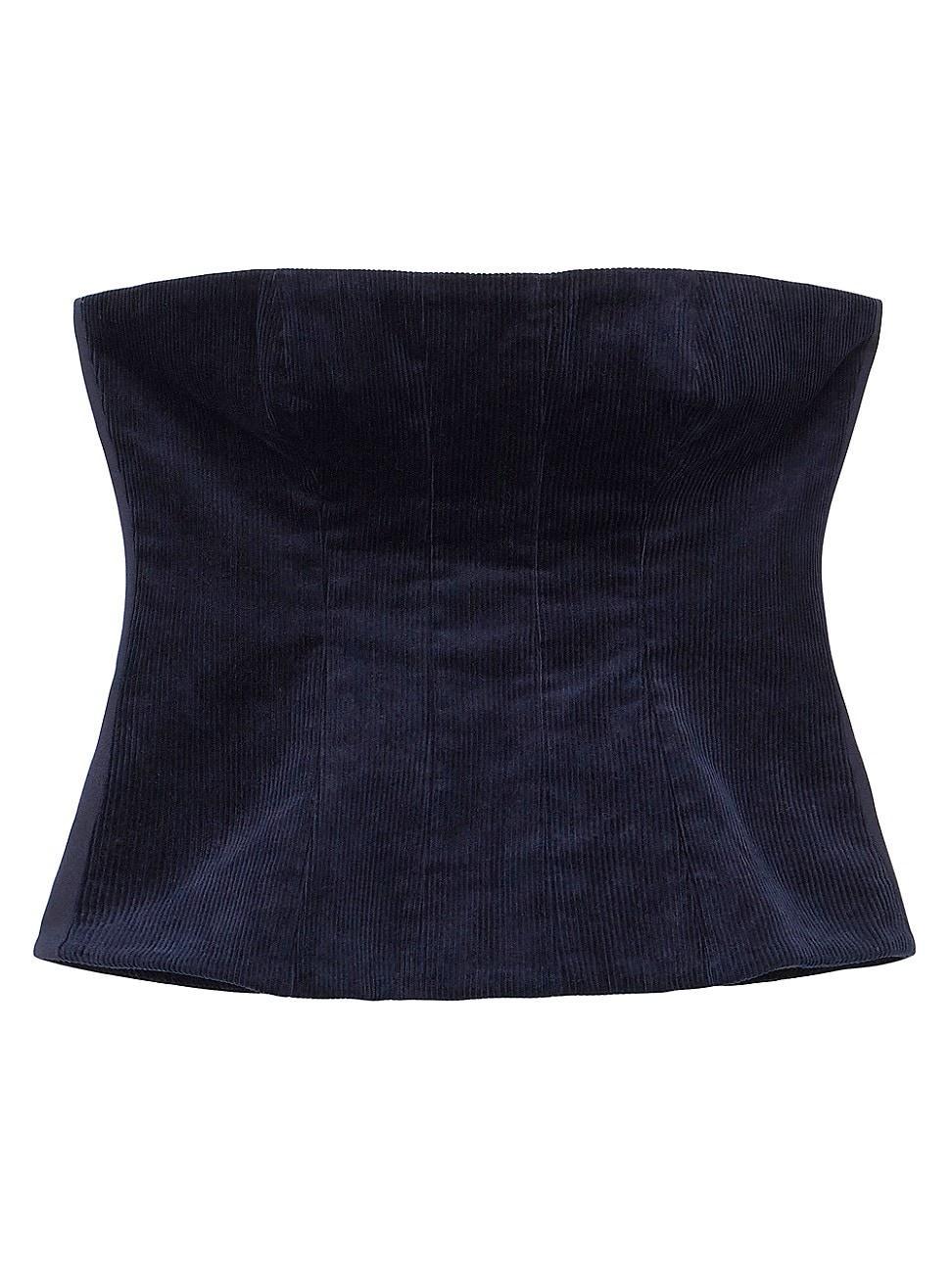 Womens Woodgrain Off-The-Shoulder Top Product Image