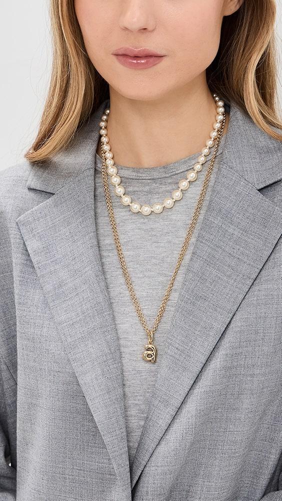 Roxanne Assoulin The Graduated Pearl Necklace | Shopbop Product Image