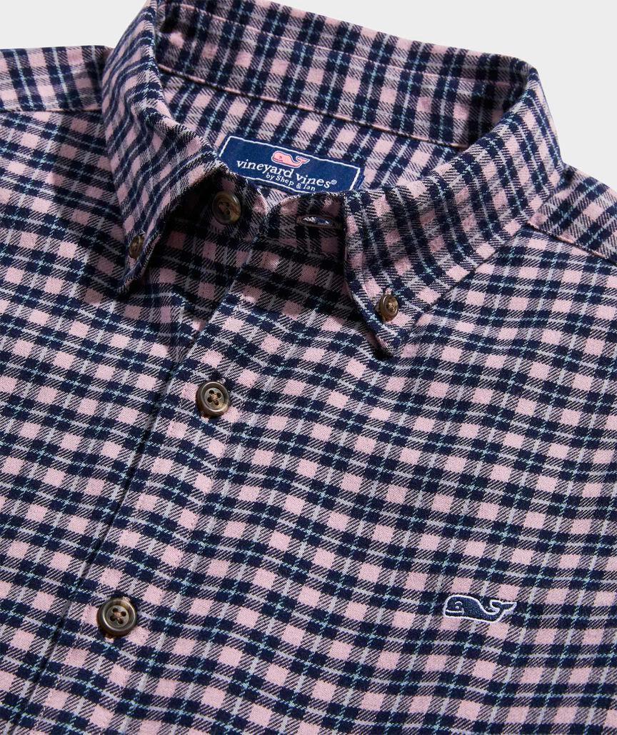 Vineyard Flannel Plaid Shirt Product Image