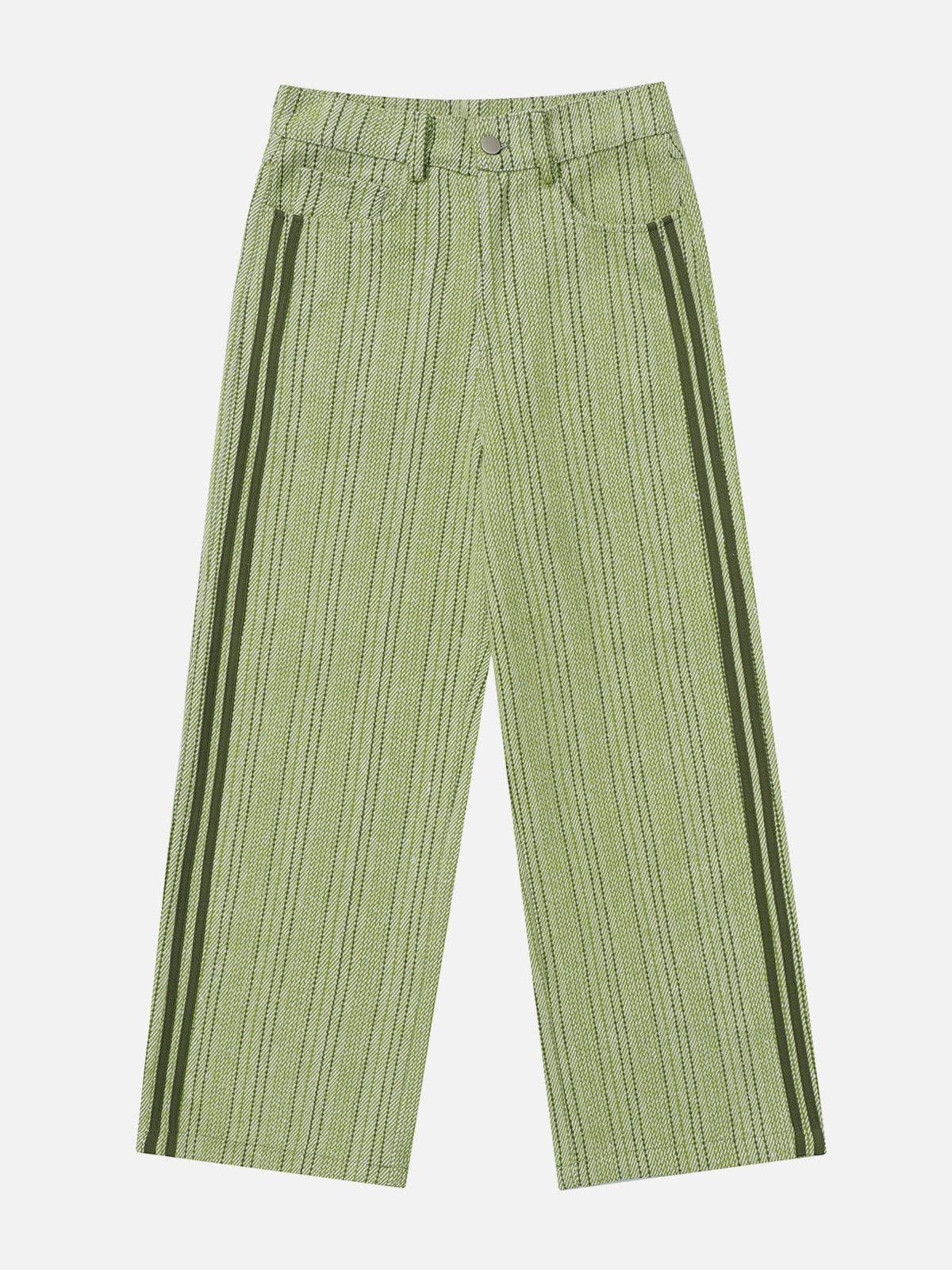 Aelfric Eden Stripe Patchwork Pants Product Image