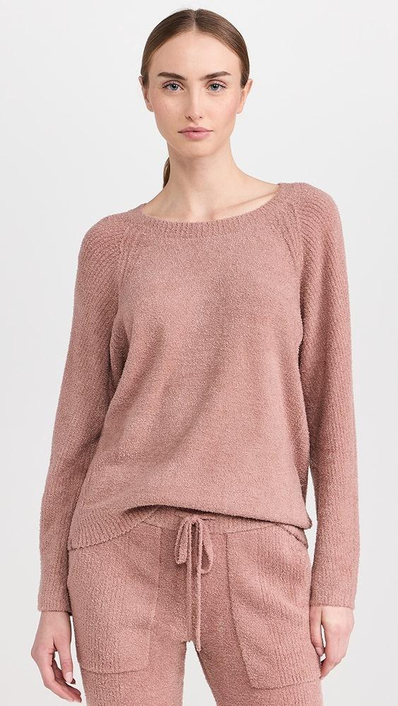 Barefoot Dreams CozyChic Lite Rib Blocked Pullover | Shopbop Product Image