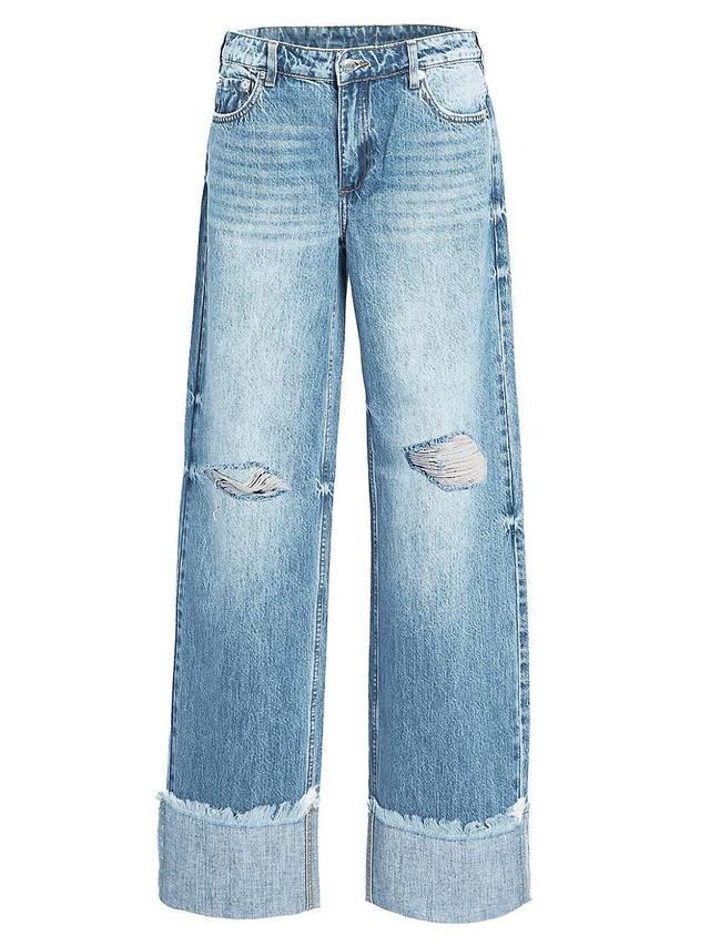 Womens Margot Cuffed Boyfriend Jeans Product Image