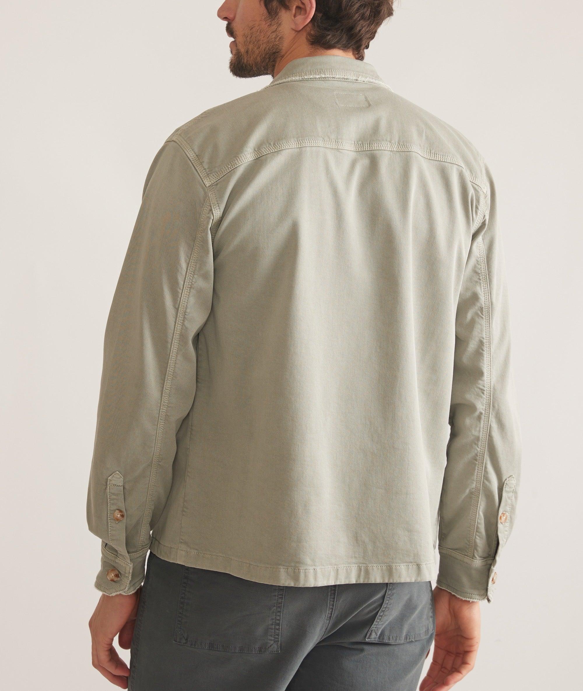 Garment Dye Twill Overshirt Product Image