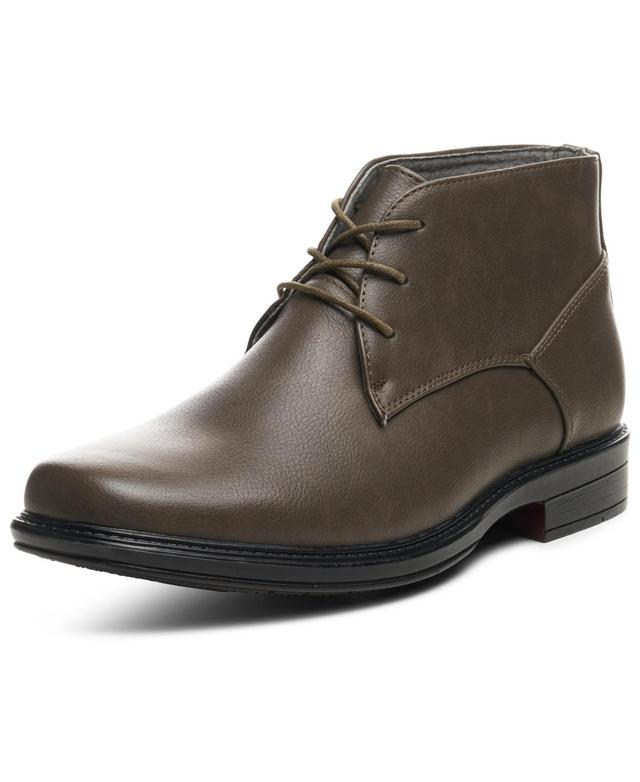 Alpine Swiss Mens Ankle Boots Dressy Casual Leather Lined Dress Shoes Lace up Product Image