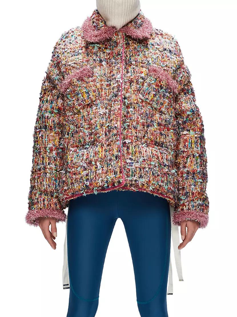 Killer Tweed Puffer Jacket Product Image