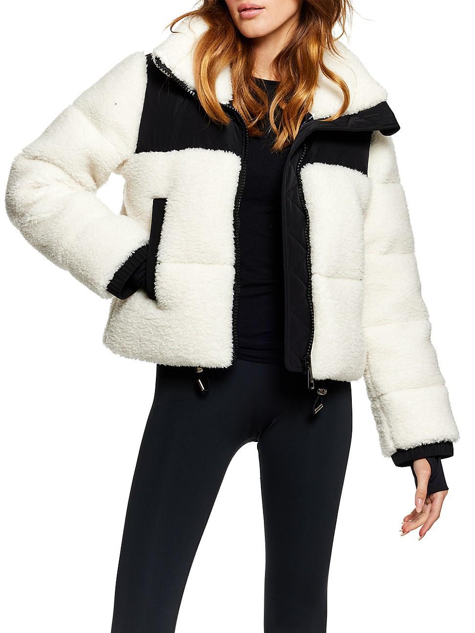 Womens Tula Sherpa Puffer Jacket Product Image