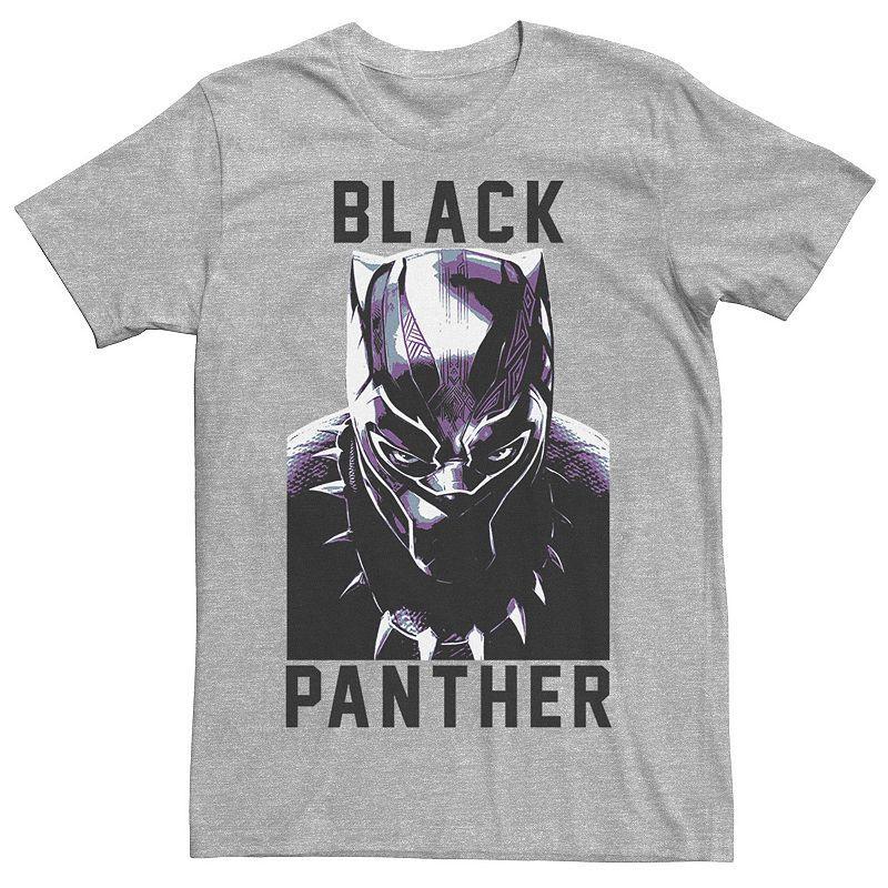 Mens Marvel Black Panther Avengers Stare Collegiate Graphic Tee Product Image