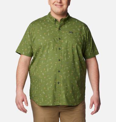 Columbia Men's Rapid Rivers Printed Short Sleeve Shirt Big- Product Image