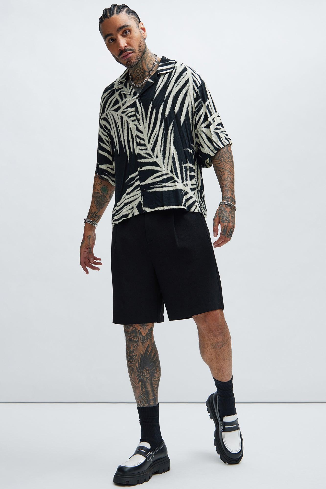 29 Palms Textured Shirt - Black/combo Product Image