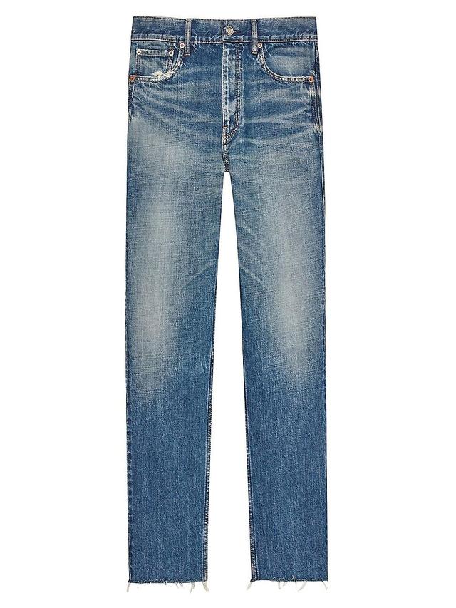 Womens Straight-Fit Jeans Product Image