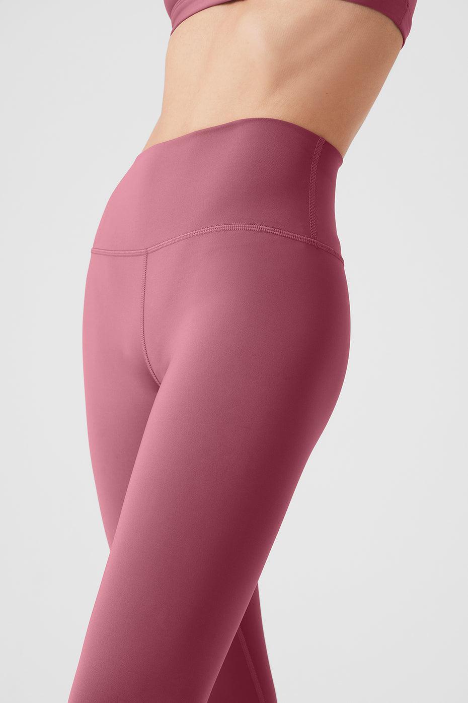 High-Waist Airlift Legging - Mars Clay Female Product Image