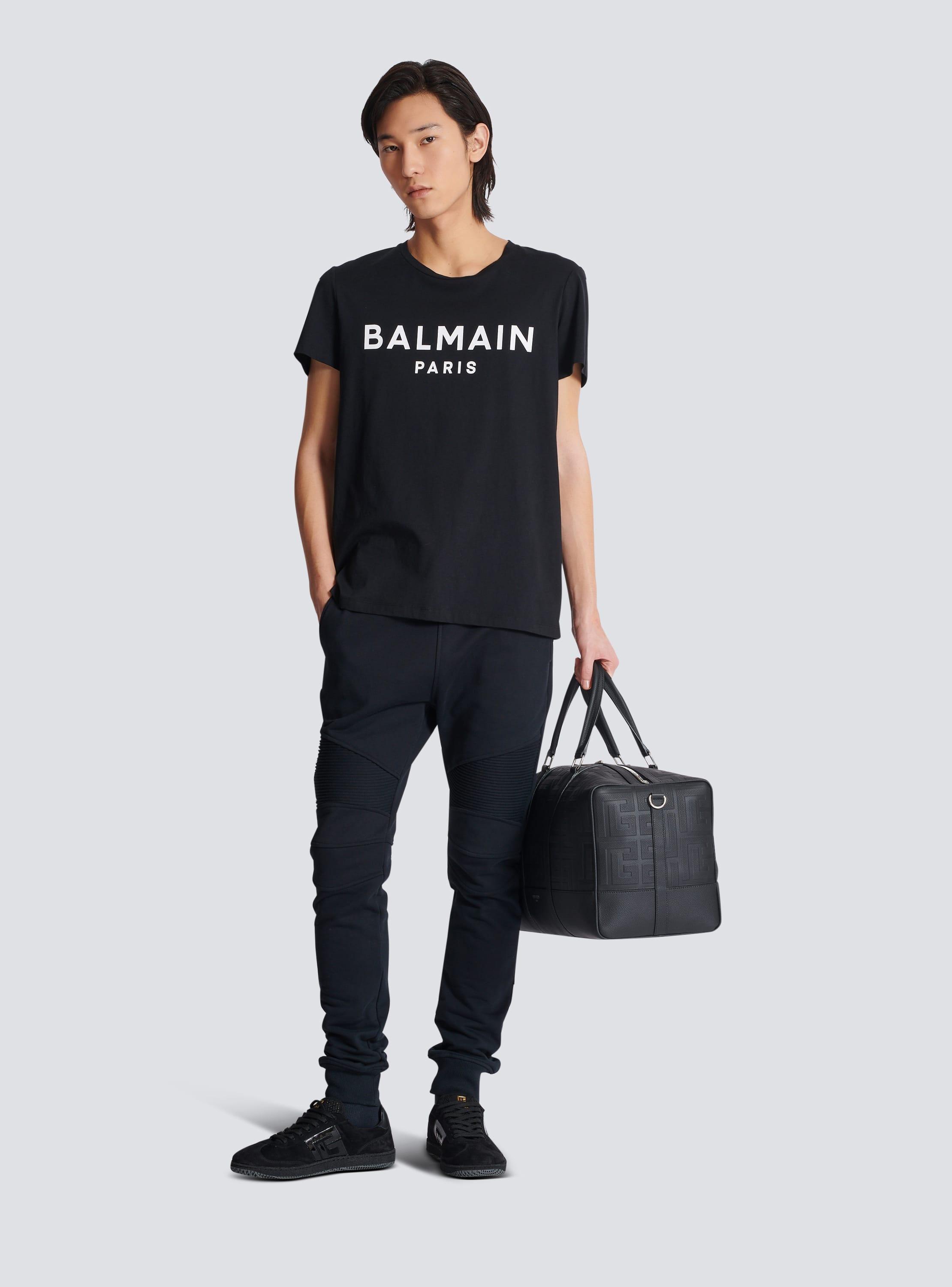 Flocked Balmain Paris joggers Product Image