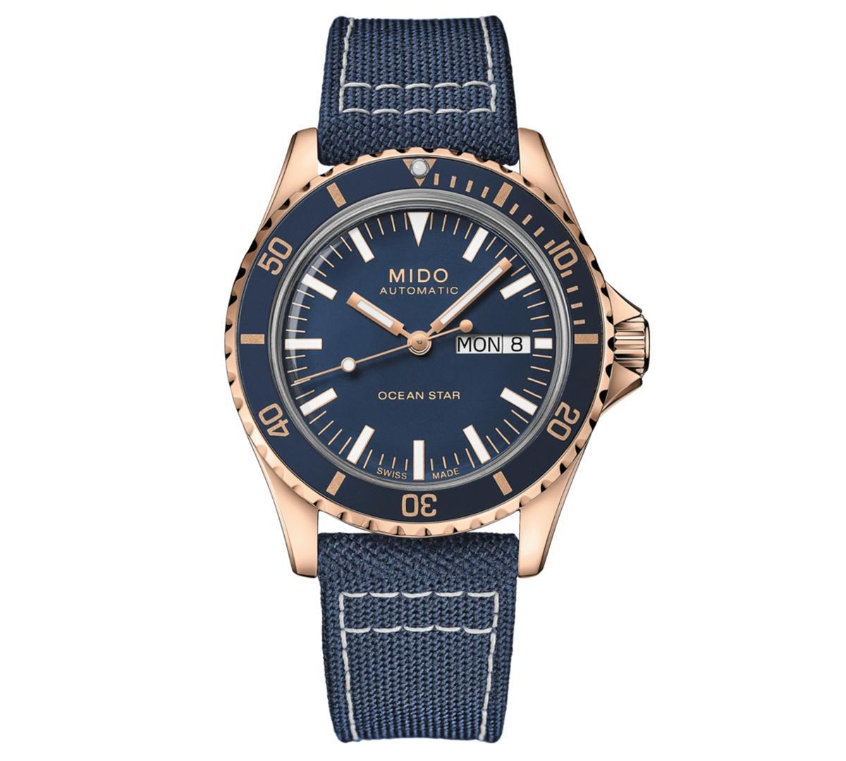 MIDO Ocean Star Tribute Automatic Textile Strap Watch, 40.5mm Product Image