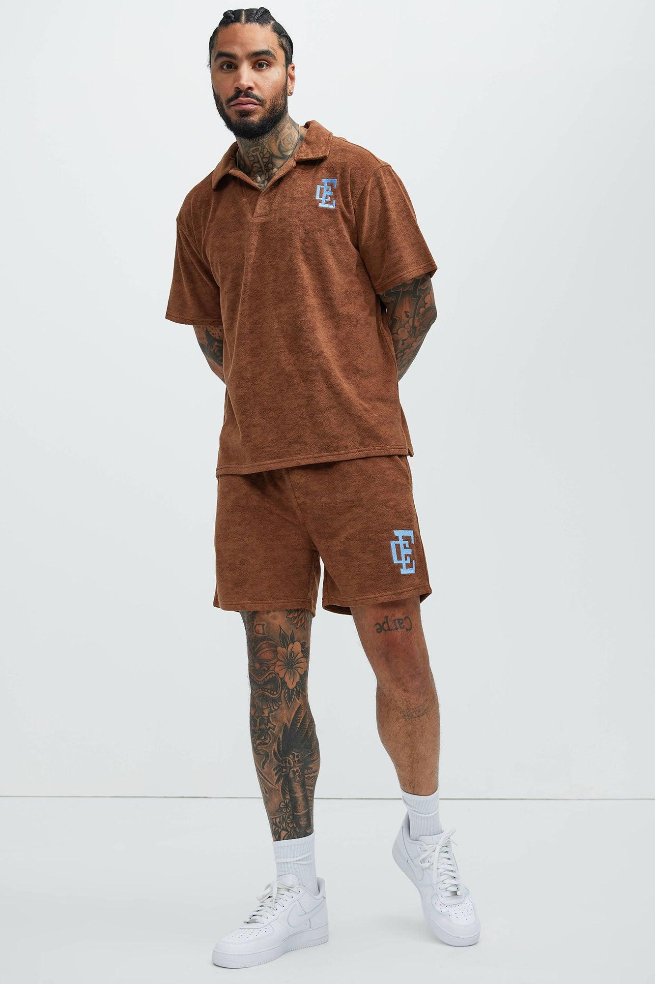 Best Coast Sweatshorts - Brown Product Image