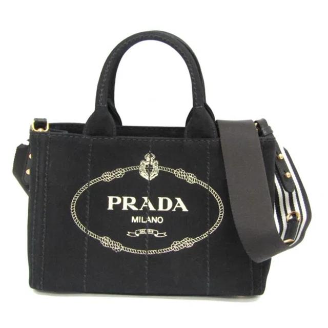 Canapa Black Canvas Shoulder Bag () Product Image