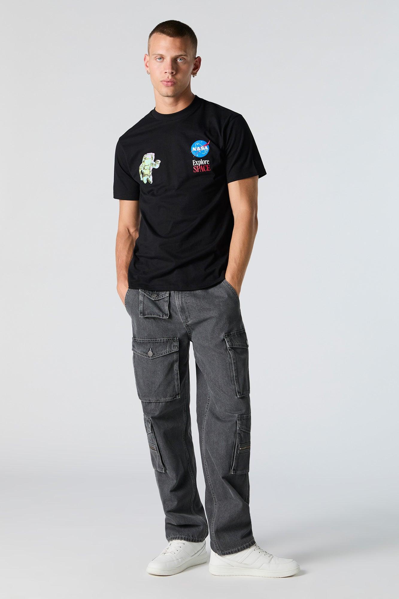 NASA Explore Space Graphic T-Shirt Male Product Image