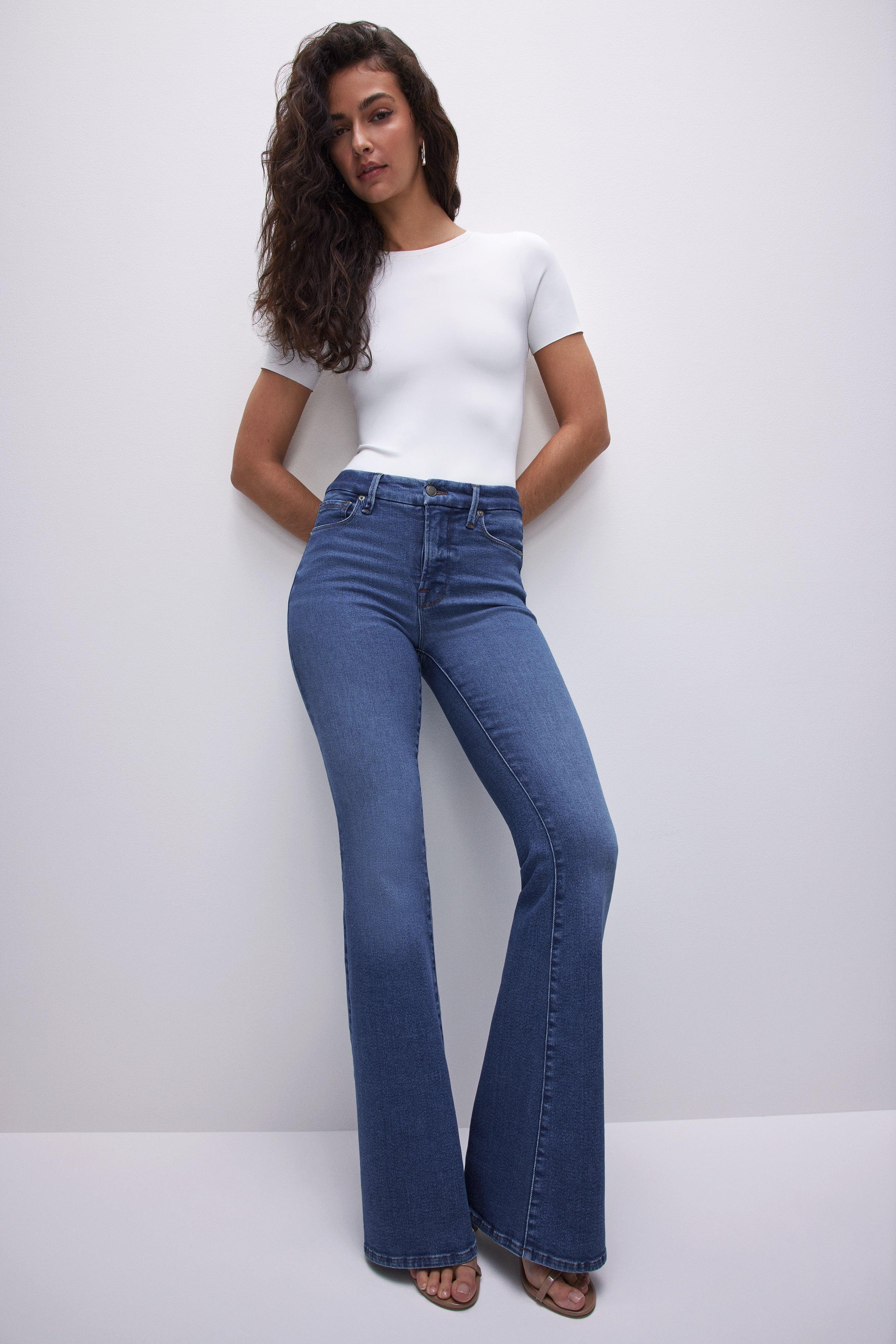 GOOD LEGS FLARE JEANS | INDIGO456 Product Image