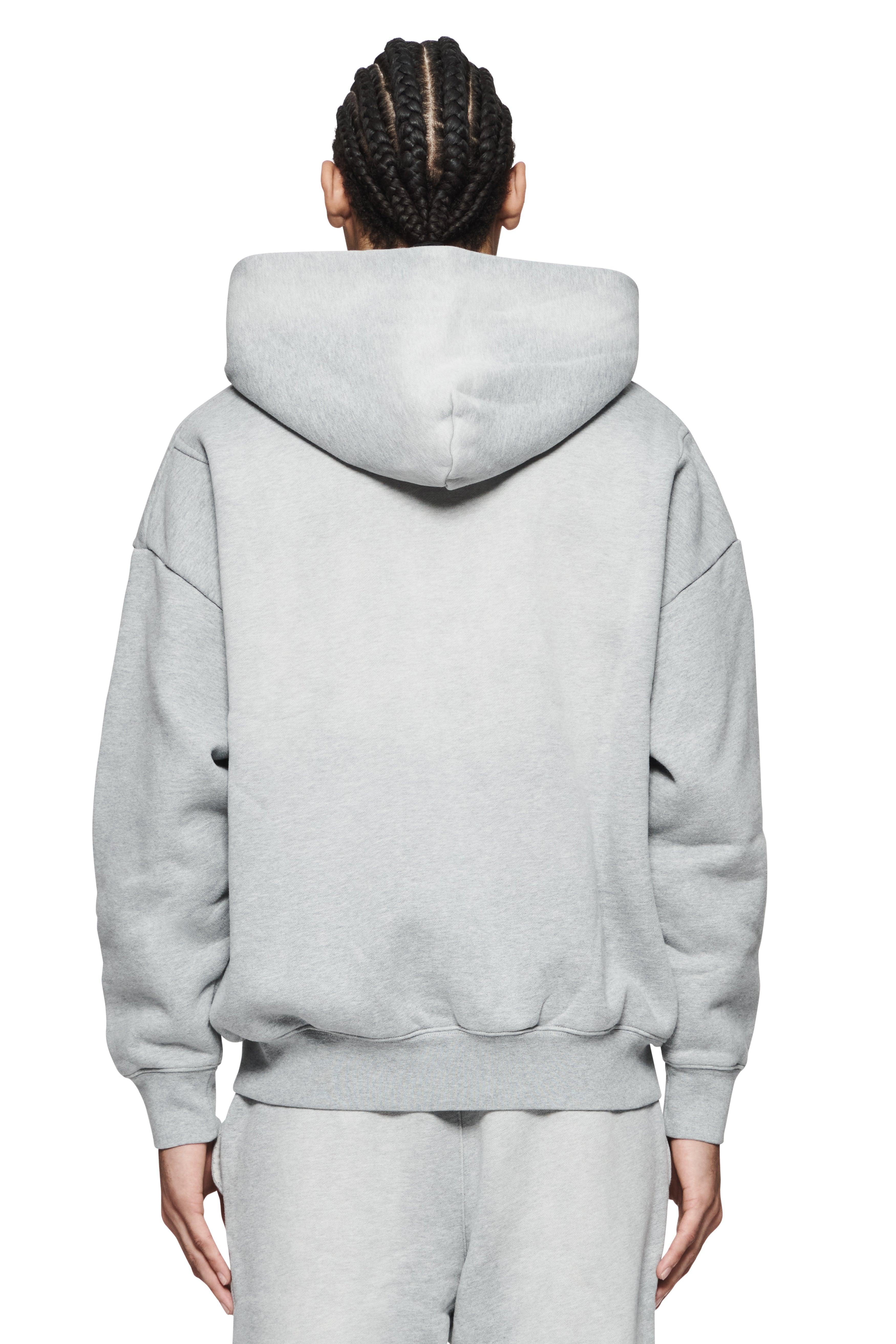 Collegiate Zip Up Hoodie Male Product Image