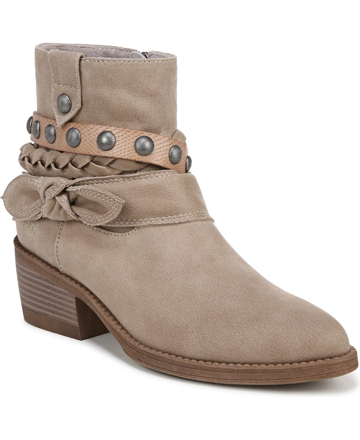 Blowfish Malibu Rally Womens Booties Brown Microsuede Product Image