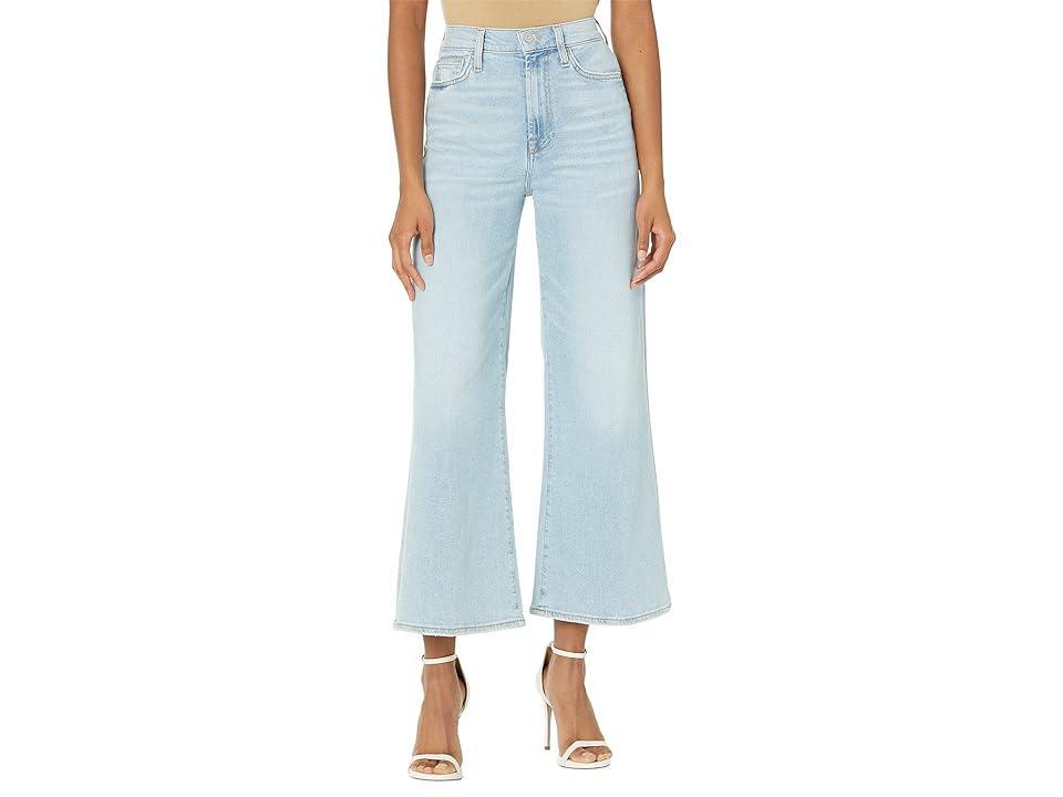 7 For All Mankind Jo Ultra High Waist Crop Wide Leg Jeans Product Image