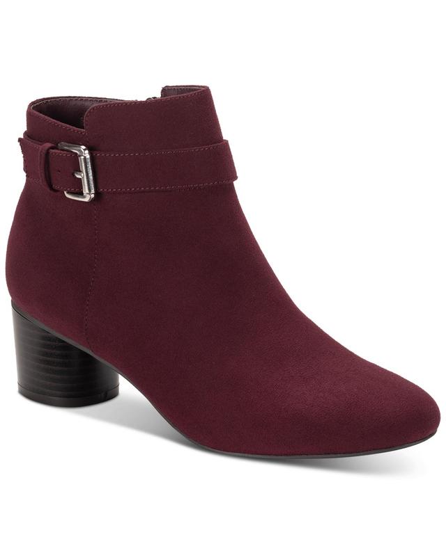 Style & Co Womens Ariella Block Heel Buckle Dress Booties, Created for Macys Product Image