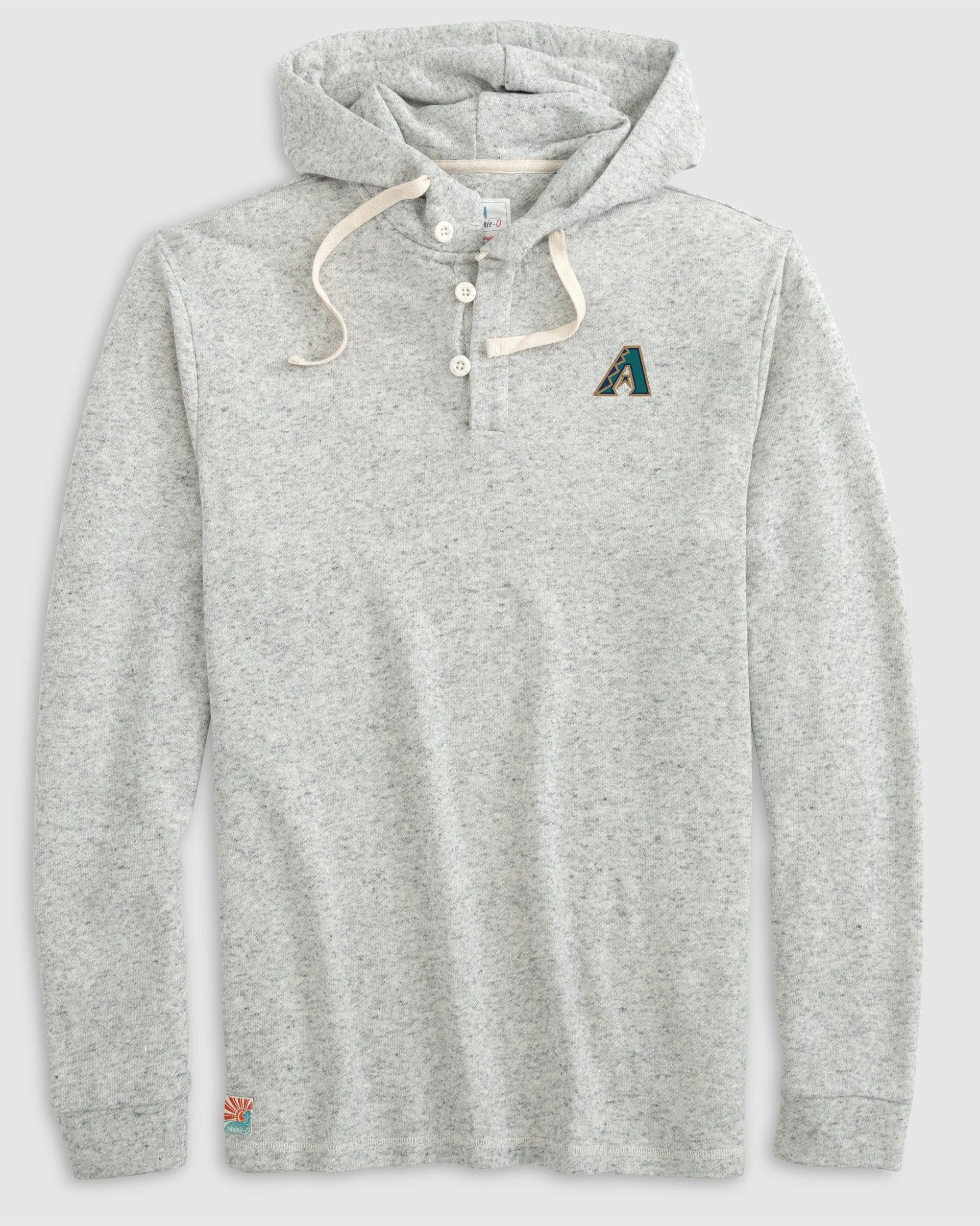 Arizona Diamondbacks Kampton Henley Hoodie Pullover - Cooperstown Logo Product Image