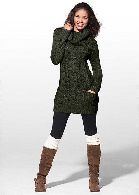 Cozy Sweater Dress Product Image