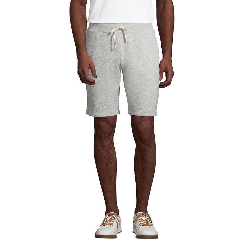 Big & Tall Lands End Serious Sweats Shorts, Mens Product Image