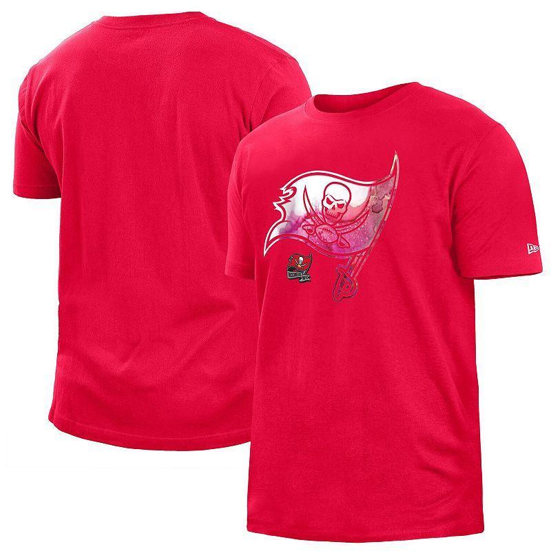 Mens New Era Tampa Bay Buccaneers 2022 Sideline Ink Dye T-Shirt Product Image