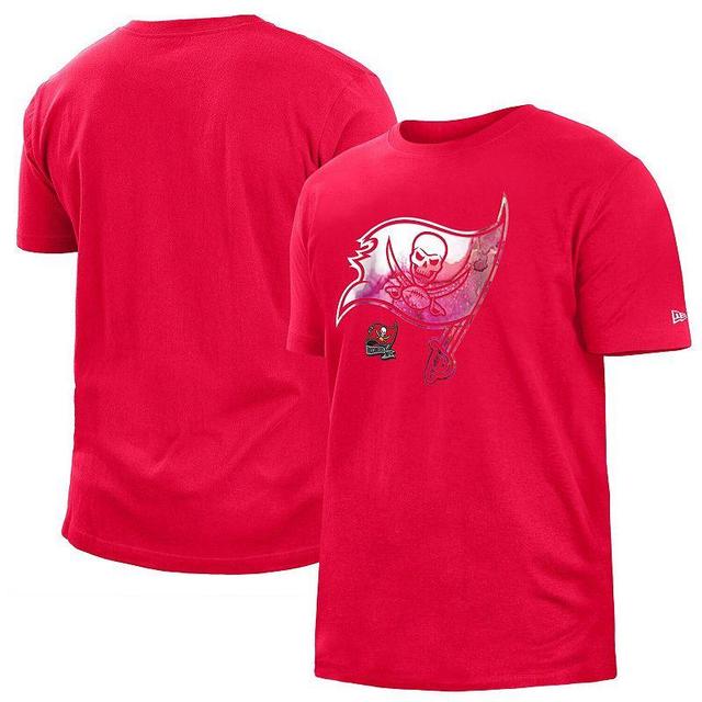 Mens New Era Tampa Bay Buccaneers 2022 Sideline Ink Dye T-Shirt Product Image