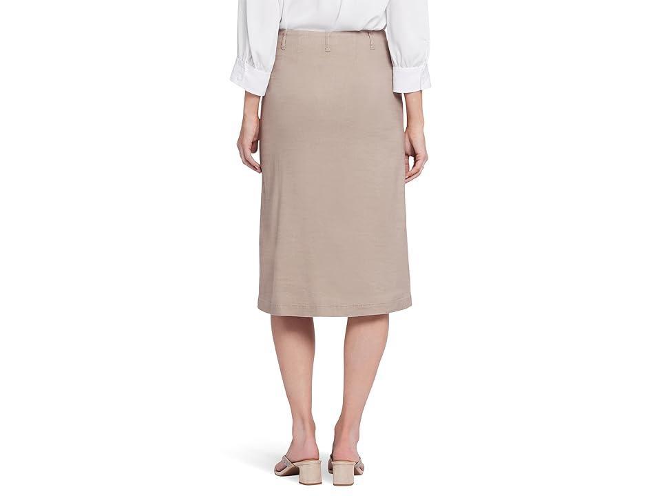 NYDJ Marilyn A-line skirt (Saddlewood) Women's Skirt Product Image