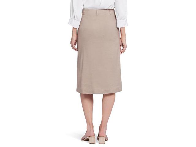 NYDJ Marilyn A-line skirt (Saddlewood) Women's Skirt Product Image