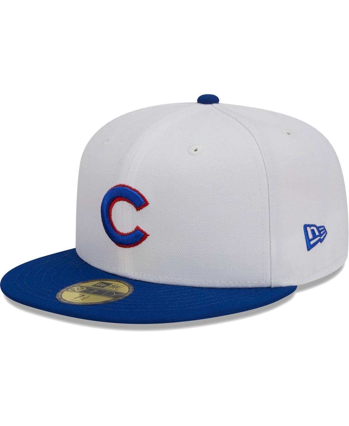 Mens New Era /Royal Chicago Cubs Optic 59FIFTY Fitted Hat Product Image