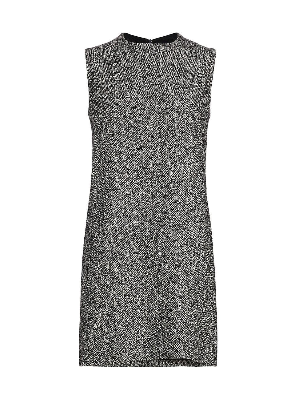 Max Mara Moscova Textured Virgin Wool Blend Dress Product Image