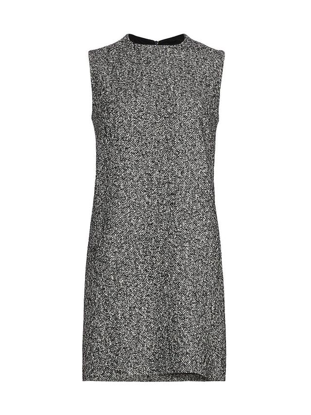 Max Mara Moscova Textured Virgin Wool Blend Dress Product Image