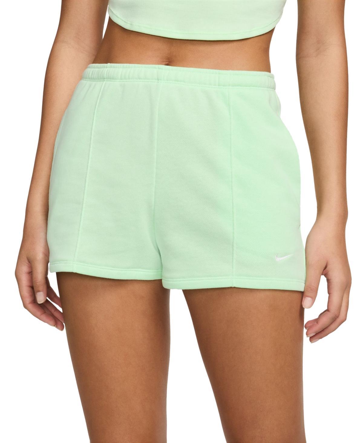 Women's Nike Sportswear Chill Terry High-Waisted Slim 2" French Terry Shorts Product Image