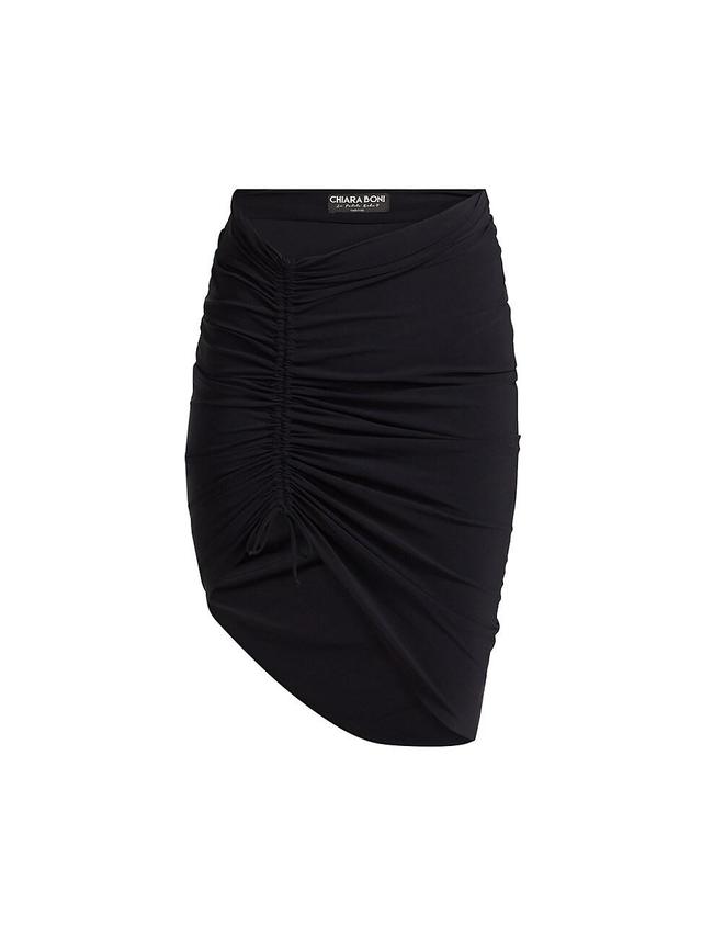 Womens Mita Ruched Cover-Up Skirt Product Image