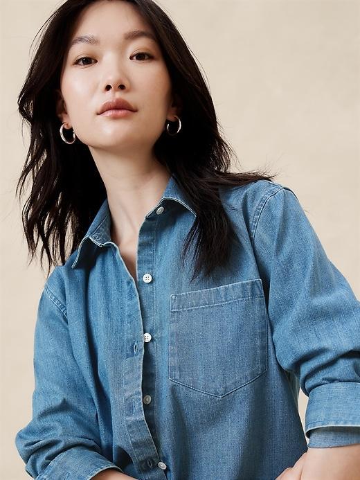 Classic Denim Shirt Product Image