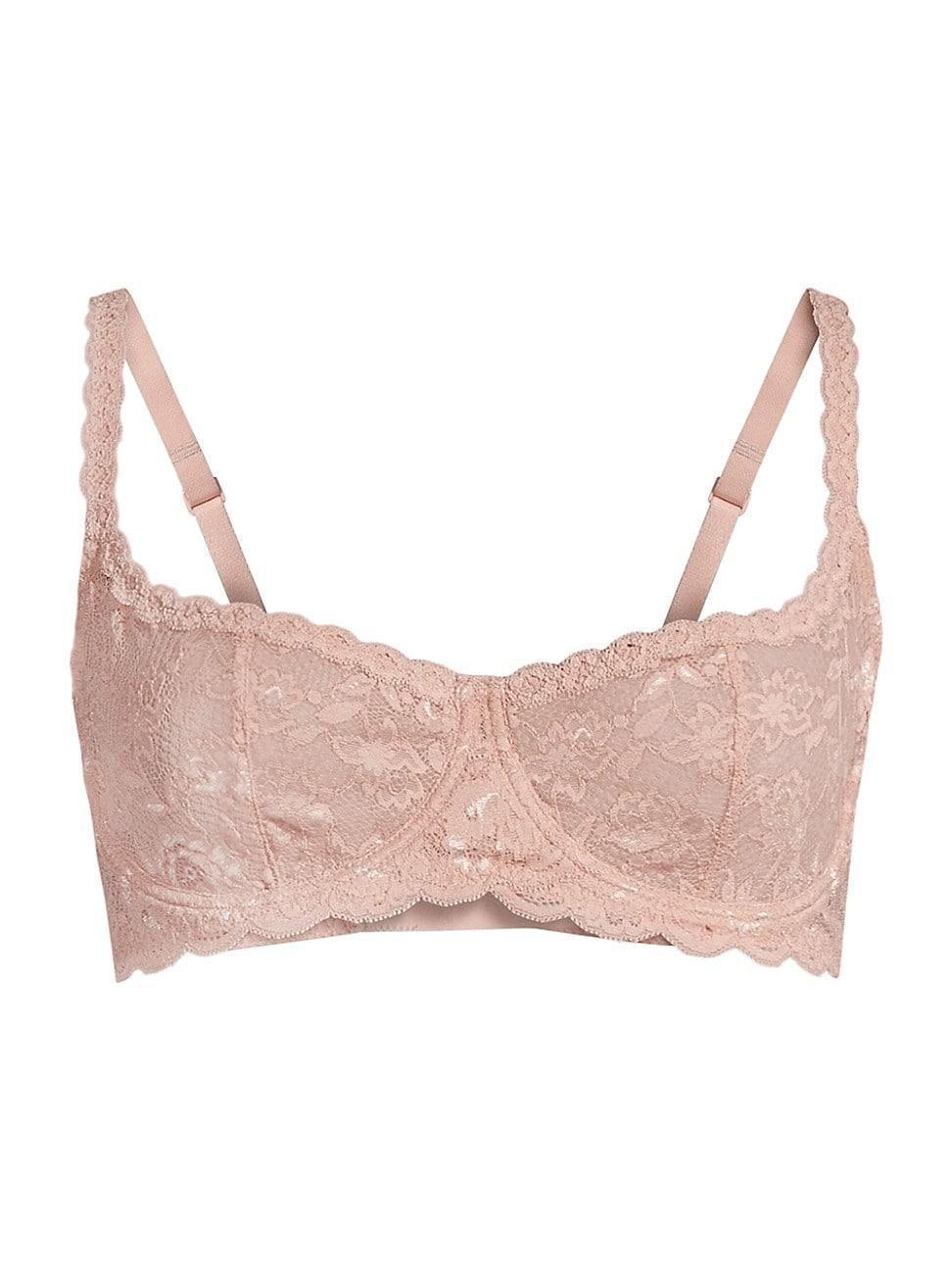 Womens Never Say Never Lace Balconette Bra Product Image