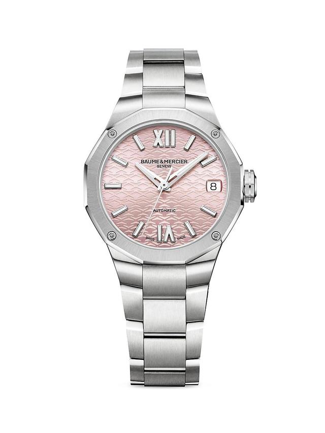 Womens Riviera Stainless Steel Bracelet Watch Product Image